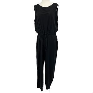 Eileen Fisher Black Comfy Tank Top Romper